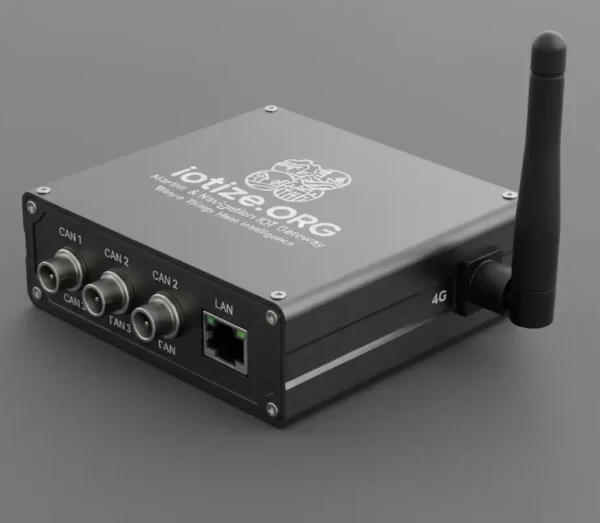 Enterprise Series Smart Marine CAN Data Logger & IoT Gateway with navigation and geofence monitoring