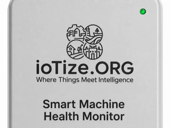 Smart Machine Health Monitoring IoT Device | Vibration, Temperature & Current | Affordable Predictive Maintenance