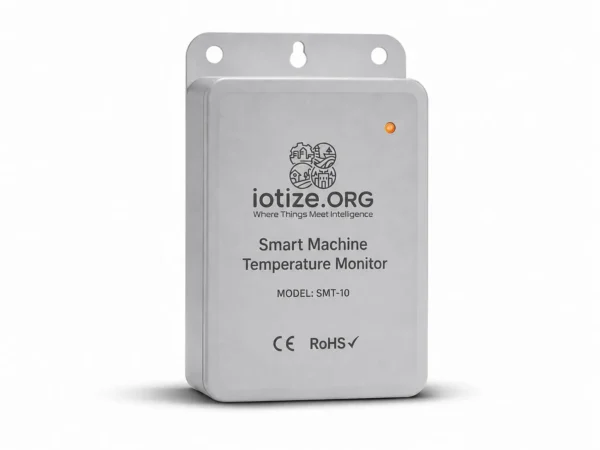 IoTize Affordable Smart Temperature Monitor — compact industrial IoT temperature sensing device for machine health monitoring